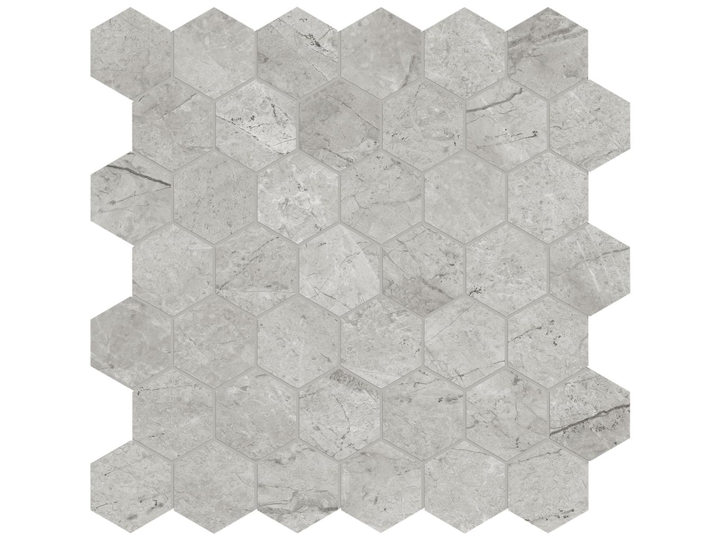 Anatolia La Marca 2" Hexagon 11.73" x 11.85" Porcelain Mosaic