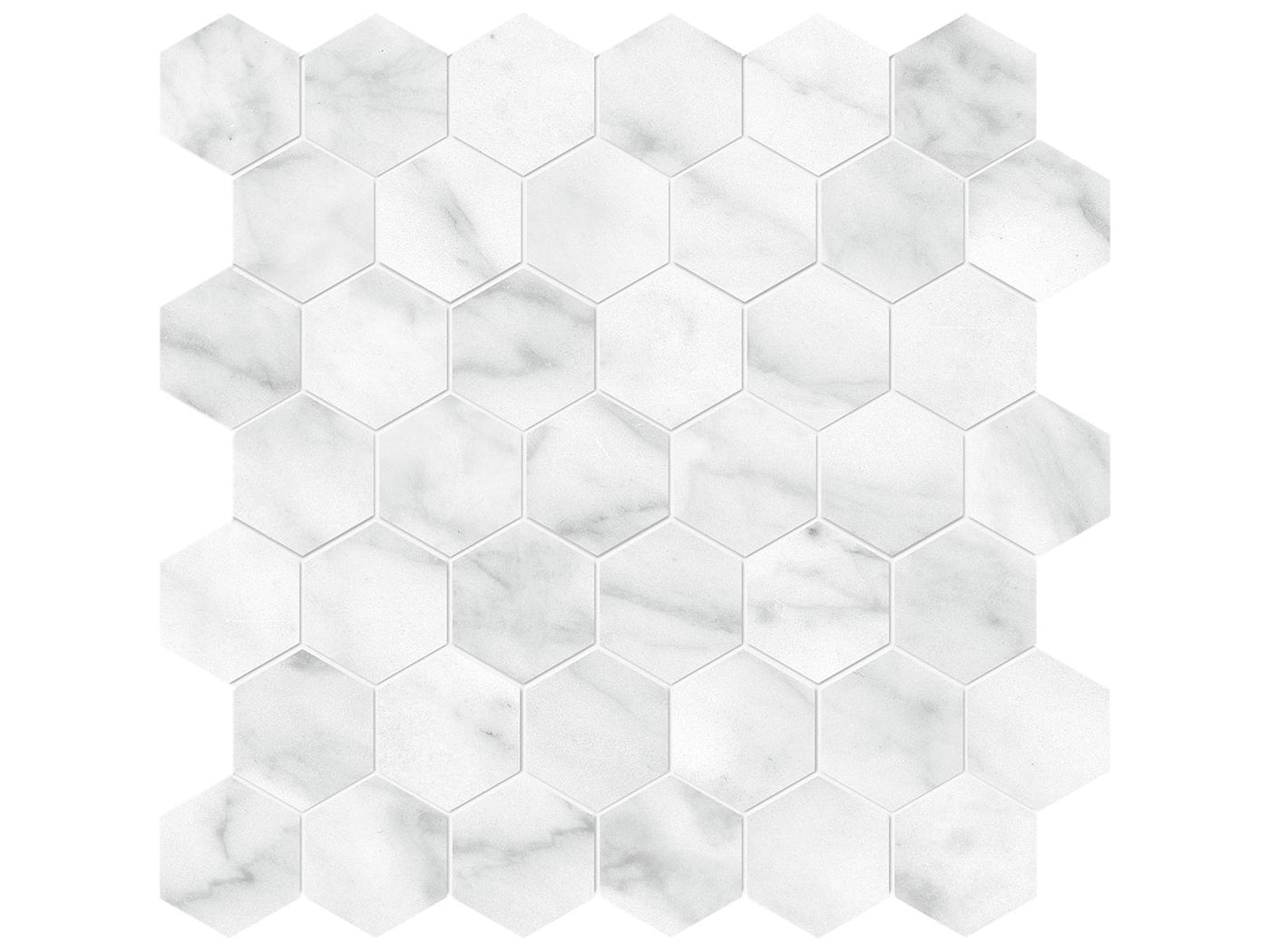 Anatolia Plata 2" Hexagon 11.73" x 11.85" Porcelain Mosaic