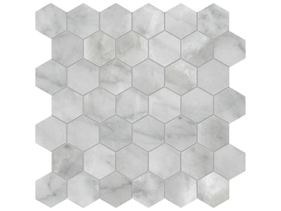 Anatolia Plata 2" Hexagon 11.73" x 11.85" Porcelain Mosaic