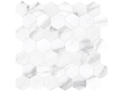 Anatolia La Marca 2" Hexagon 11.73" x 11.85" Porcelain Mosaic