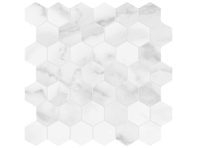 Anatolia Plata 2" Hexagon 11.73" x 11.85" Porcelain Mosaic