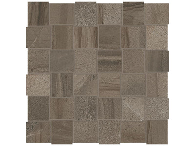 Anatolia Amelia 2 x 2 Basketweave 11.81" x 11.81" Porcelain Mosaic