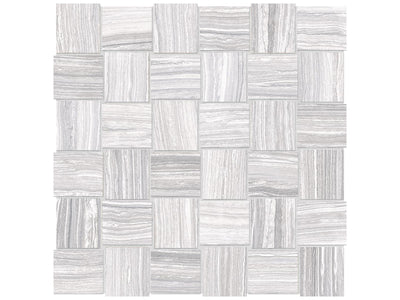 Anatolia Eramosa 2 x 2 Basketweave 11.81" x 11.81" Porcelain Mosaic