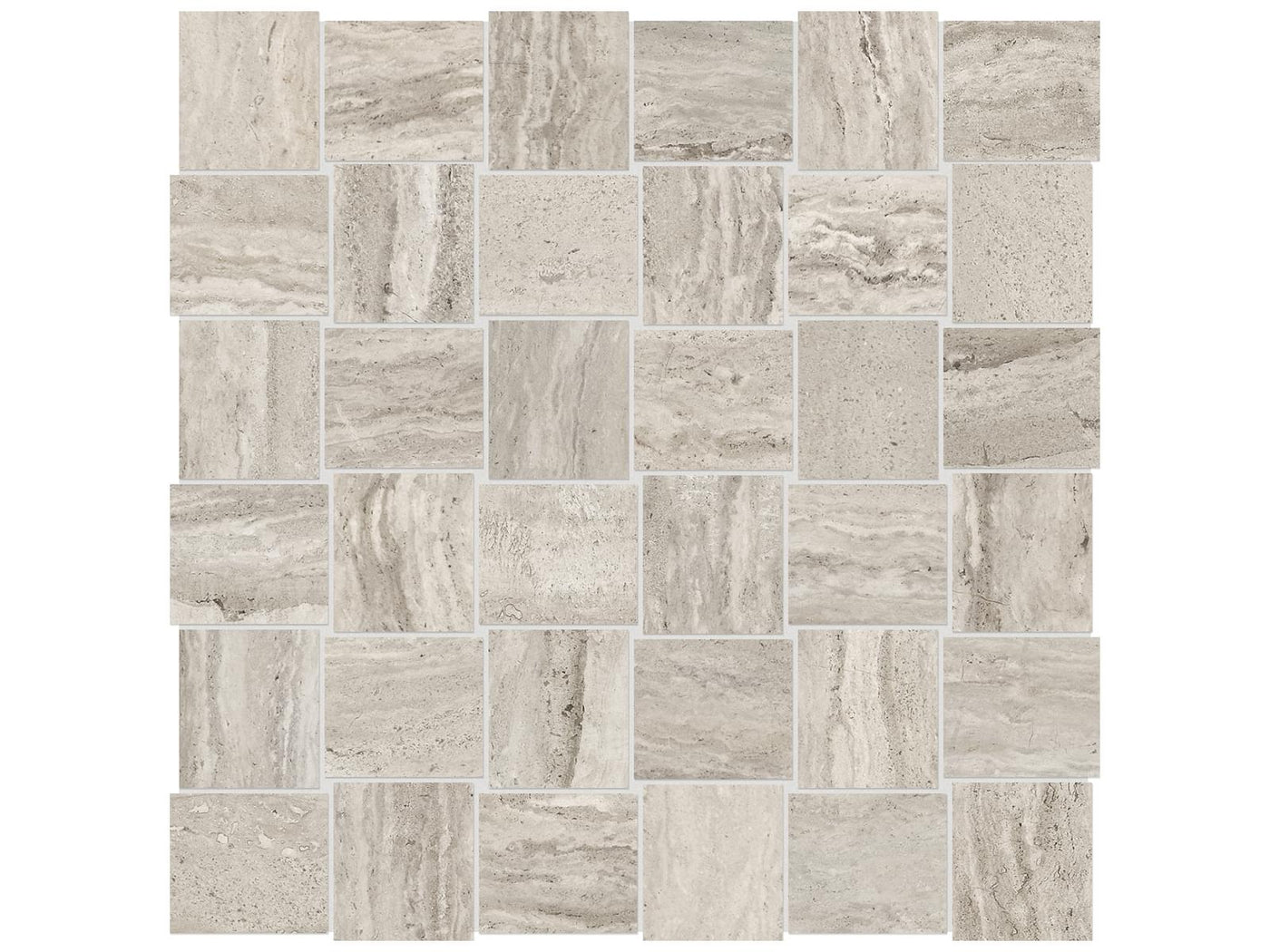 Anatolia Precept 2 x 2 Basketweave 13" x 13" Porcelain Mosaic