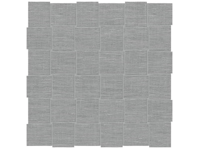 Anatolia Belgian Linen 2 x 2 Basketweave 11.73" x 11.73" Porcelain Mosaic