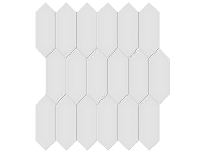 Anatolia Soho 2 x 5 Picket 11.18" x 12.52" Porcelain Mosaic