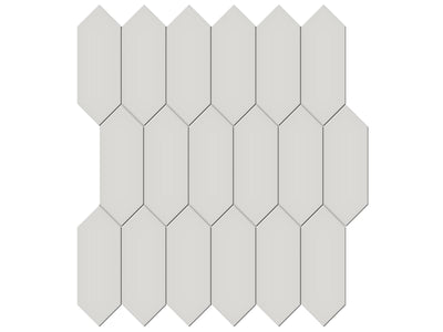 Anatolia Soho 2 x 5 Picket 11.18" x 12.52" Porcelain Mosaic