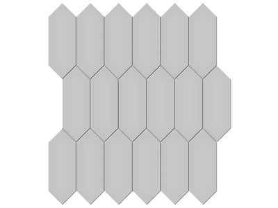 Anatolia Soho 2 x 5 Picket 11.18" x 12.52" Porcelain Mosaic