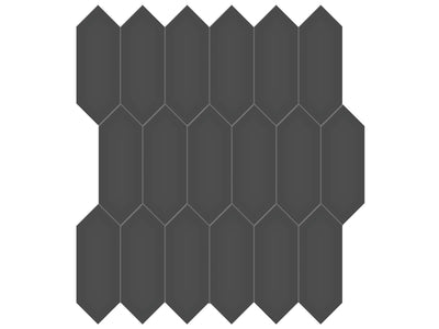 Anatolia Soho 2 x 5 Picket 11.18" x 12.52" Porcelain Mosaic