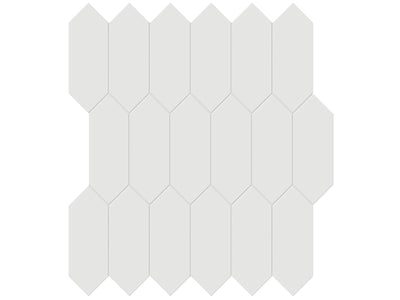 Anatolia Soho 2 x 5 Picket 11.18" x 12.52" Porcelain Mosaic
