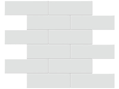 Anatolia Soho 2 x 6 Brick 11.65" x 11.73" Porcelain Mosaic