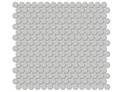 Anatolia Soho Penny Round 11.38" x 12.32" Porcelain Mosaic