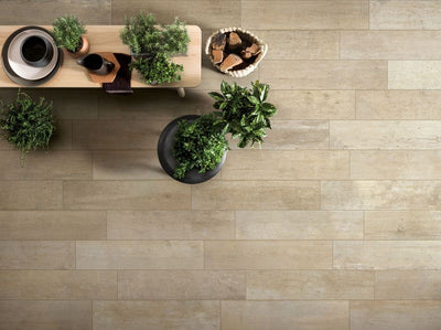 Panaria Ceramica Wood Trend 8" x 36" Porcelain Tile