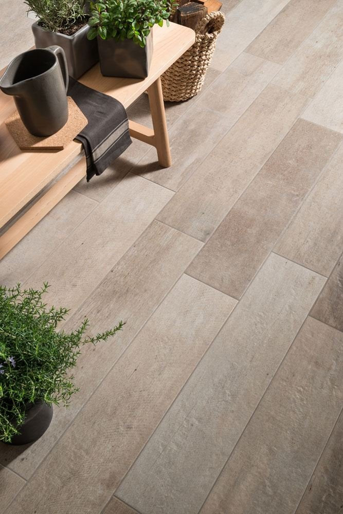 Panaria Ceramica Wood Trend 8" x 36" Porcelain Tile