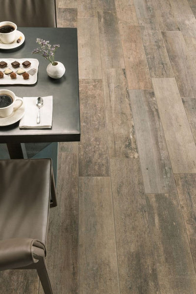 Panaria Ceramica Wood Trend 8" x 36" Porcelain Tile