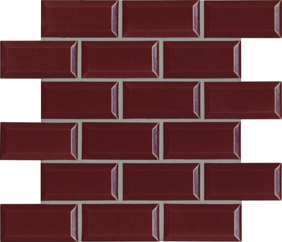 Agrob Buchtal District 2 x 4 Beveled 12.44" x 12.44" Porcelain Mosaic