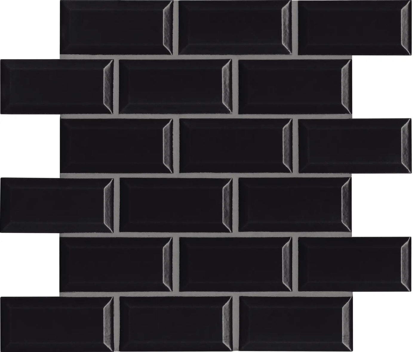 Agrob Buchtal District 2 x 4 Beveled 12.44" x 12.44" Porcelain Mosaic