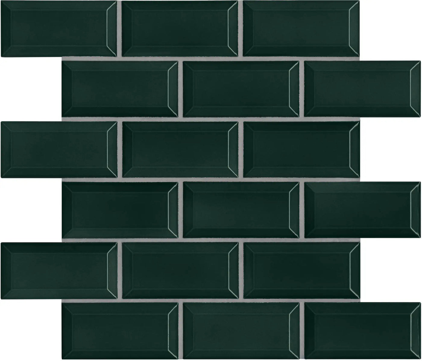 Agrob Buchtal District 2 x 4 Beveled 12.44" x 12.44" Porcelain Mosaic