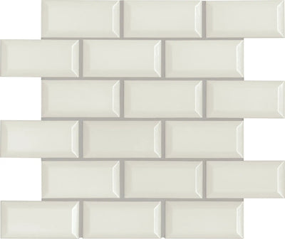 Agrob Buchtal District 2 x 4 Beveled 12.44" x 12.44" Porcelain Mosaic