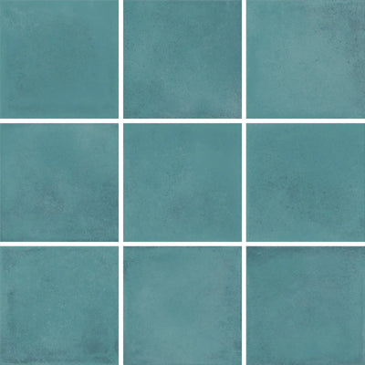 Agrob Buchtal Karl Unglazed 4 x 4 11.7" x 11.7" Porcelain Mosaic
