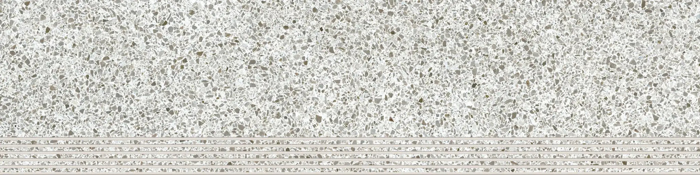 Agrob Buchtal Trio Terrazzo Stair 12" x 48" Porcelain Tile