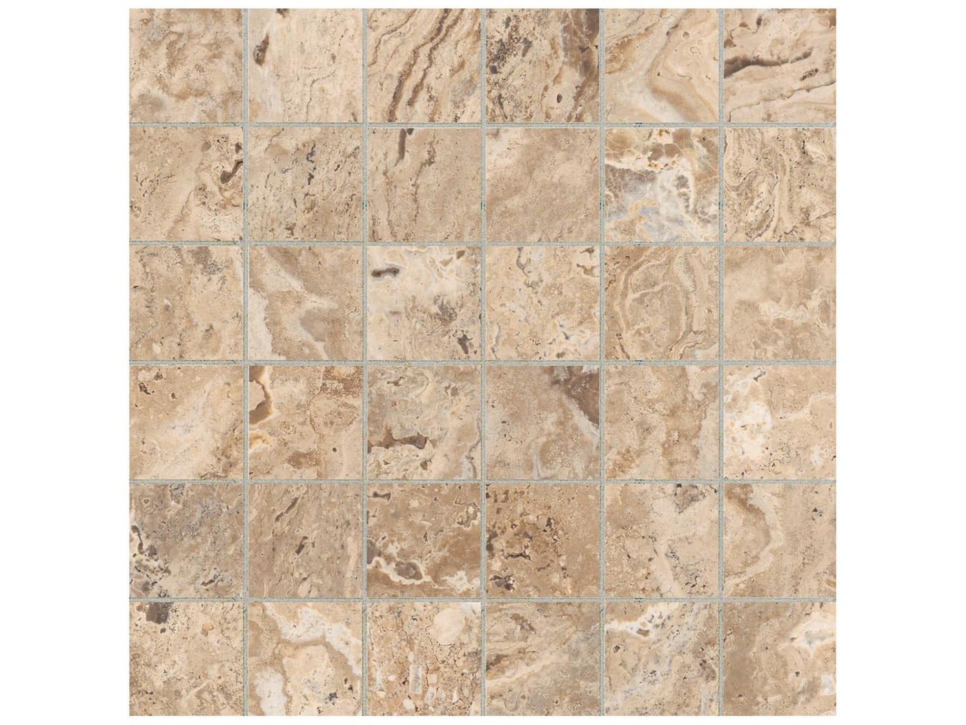 Anatolia Antico 2 x 2 11.77" x 11.77" Porcelain Mosaic