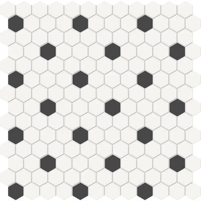 Arizona Tile S-Series 1" Hexagon 11.6" x 11.6" Porcelain Mosaic