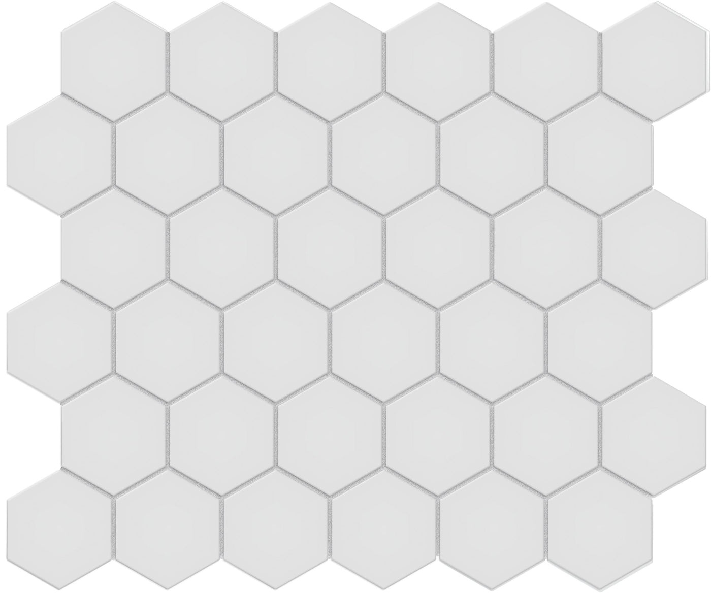 Tesoro Soho 2" Hexagon 10.75" x 11.5" Ceramic Mosaic