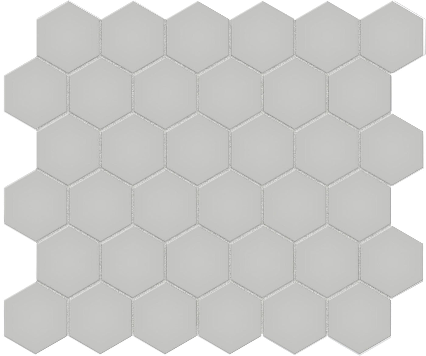 Tesoro Soho 2" Hexagon 10.75" x 11.5" Ceramic Mosaic