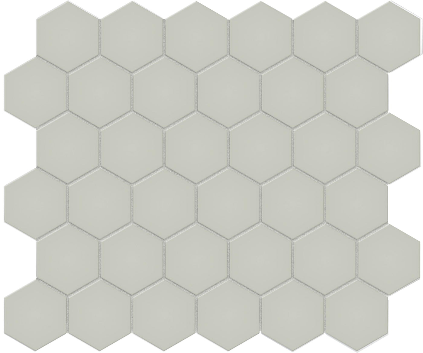 Tesoro Soho 2" Hexagon 10.75" x 11.5" Ceramic Mosaic