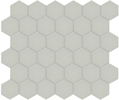 Tesoro Soho 2" Hexagon 10.75" x 11.5" Ceramic Mosaic