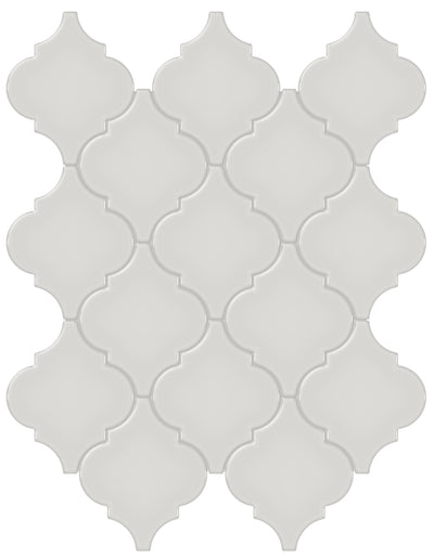 Tesoro Soho Arabesque 12" x 13.25" Ceramic Mosaic