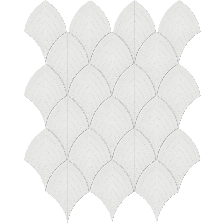 Offen (オッフェン) scallop pearls pattern Arizona Tile S-Series Scallop 12