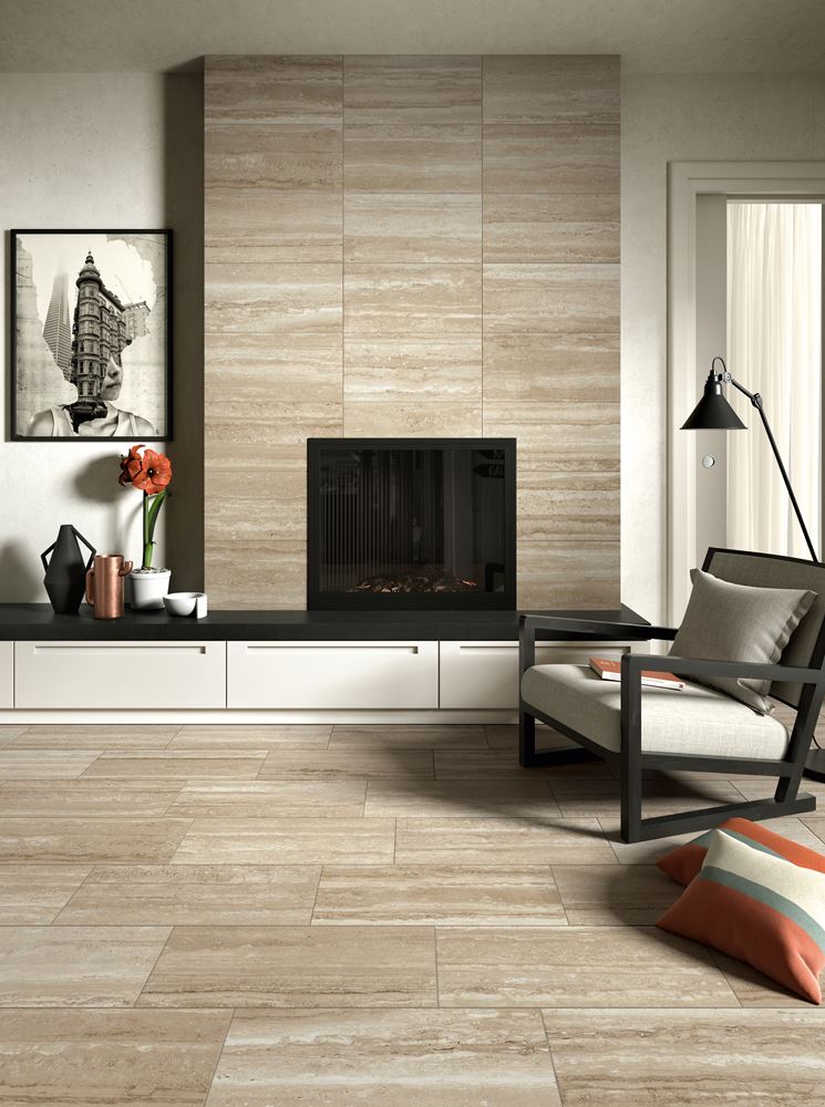 Panaria Ceramica Flow 12" x 24" Porcelain Tile