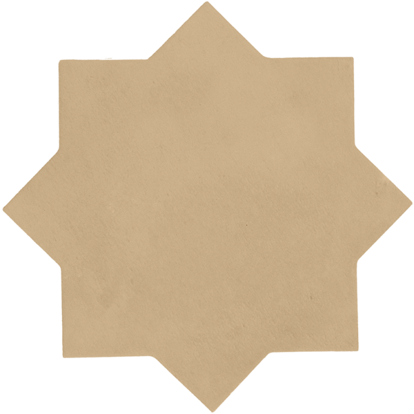 Tesoro Kasbah Star 6.5" x 6.5" Porcelain Tile