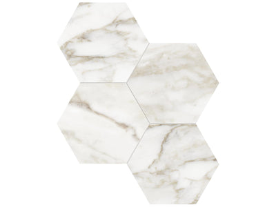 Anatolia La Marca 6" Hexagon 9.96" x 11.5" Porcelain Mosaic