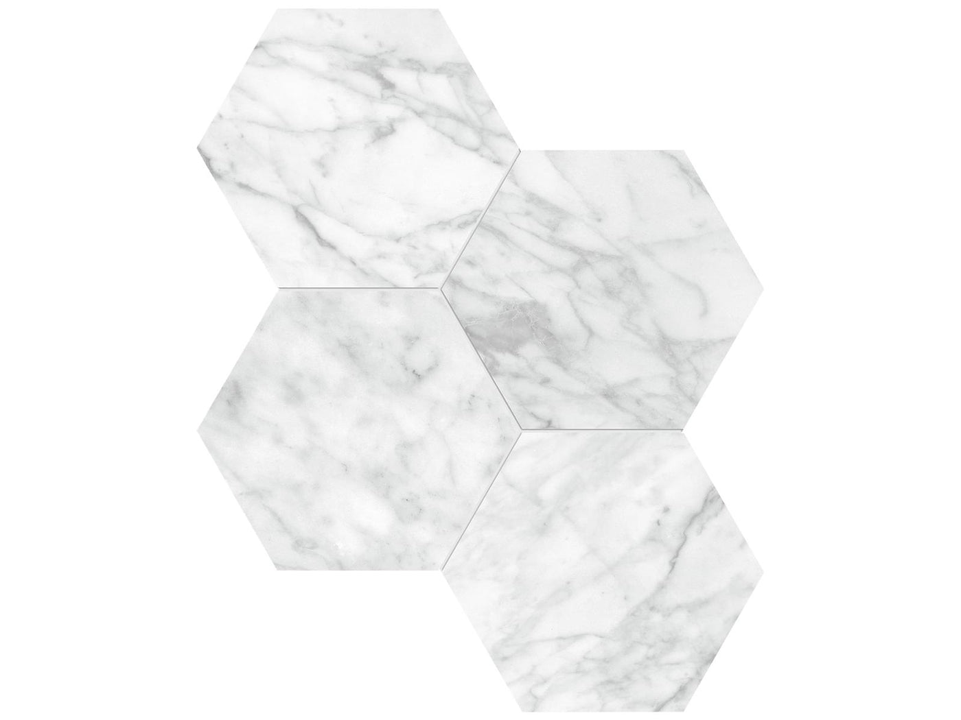 Anatolia La Marca 6" Hexagon 9.96" x 11.5" Porcelain Mosaic