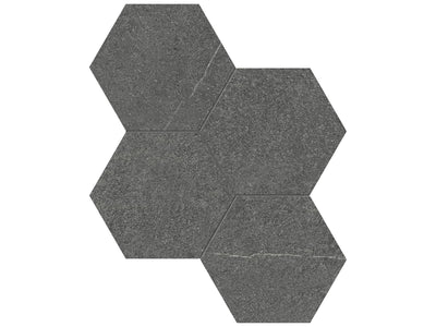 Anatolia Mjork 6" Hexagon 9.96" x 11.5" Porcelain Mosaic