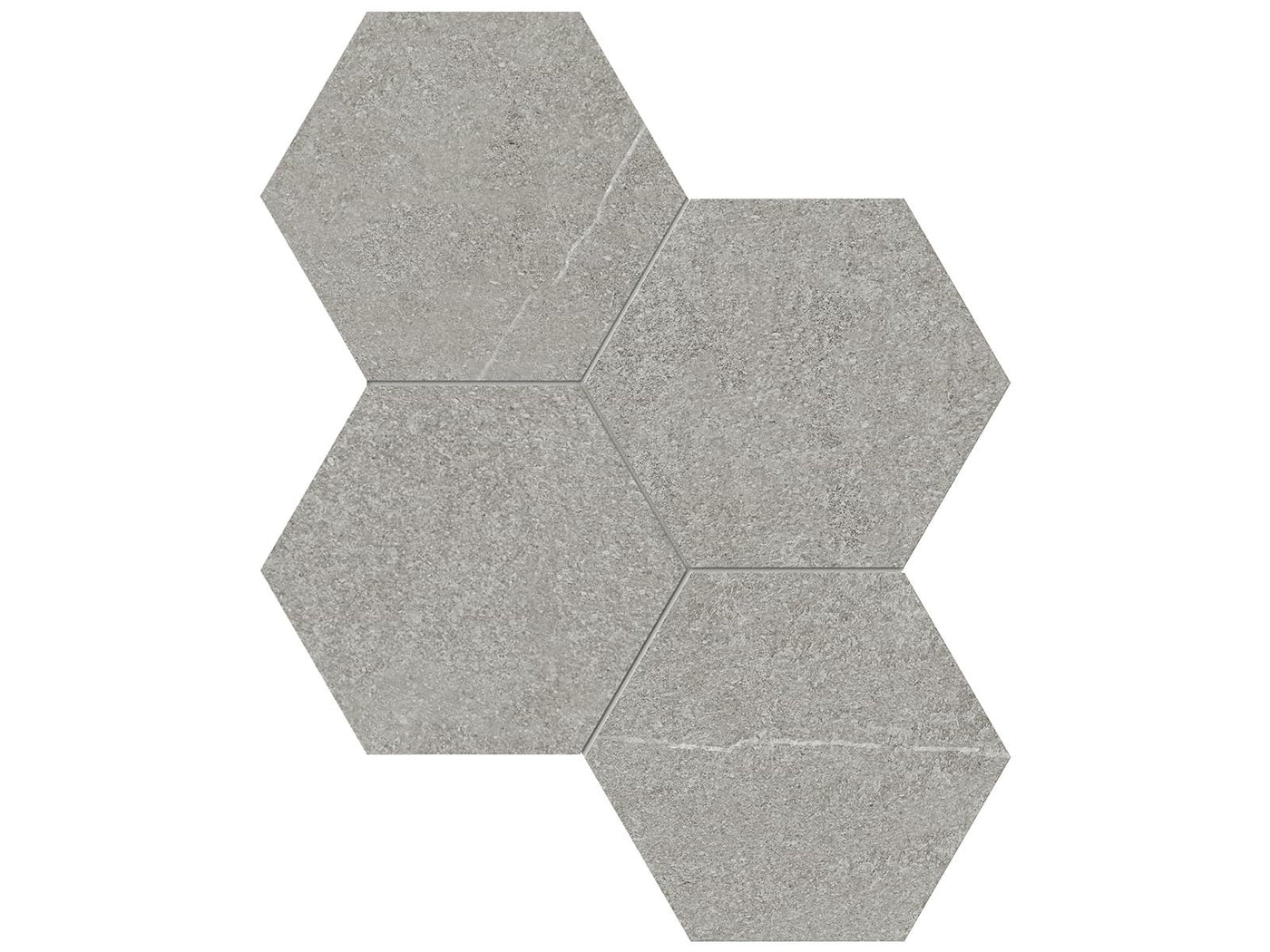 Anatolia Mjork 6" Hexagon 9.96" x 11.5" Porcelain Mosaic