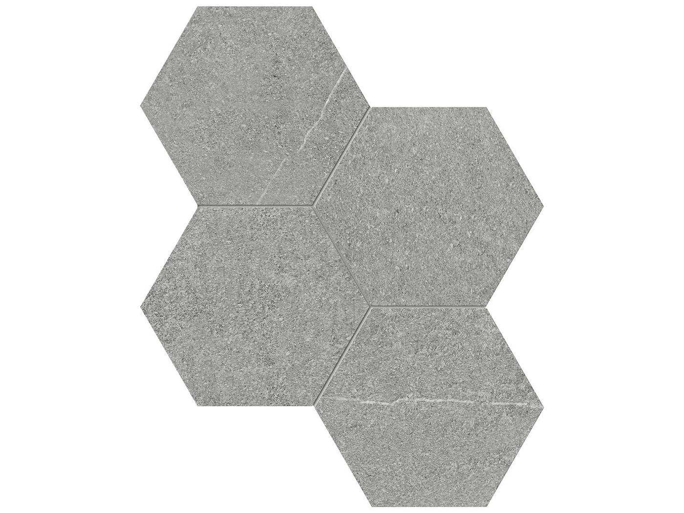 Anatolia Mjork 6" Hexagon 9.96" x 11.5" Porcelain Mosaic