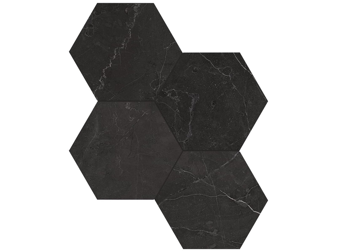 Anatolia La Marca 6" Hexagon 9.96" x 11.5" Porcelain Mosaic