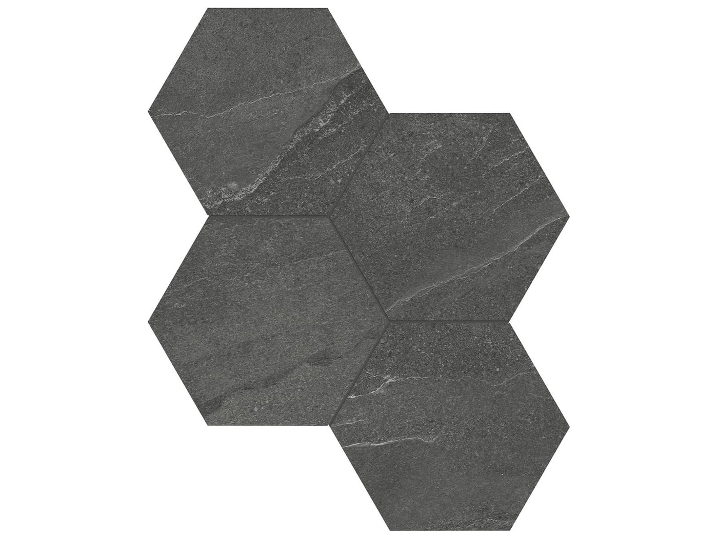 Anatolia Nord 6" Hexagon 9.96" x 11.5" Porcelain Mosaic