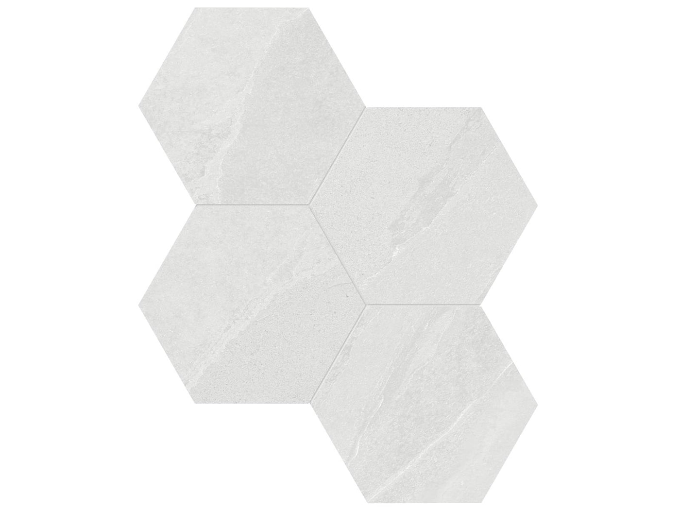Anatolia Nord 6" Hexagon 9.96" x 11.5" Porcelain Mosaic