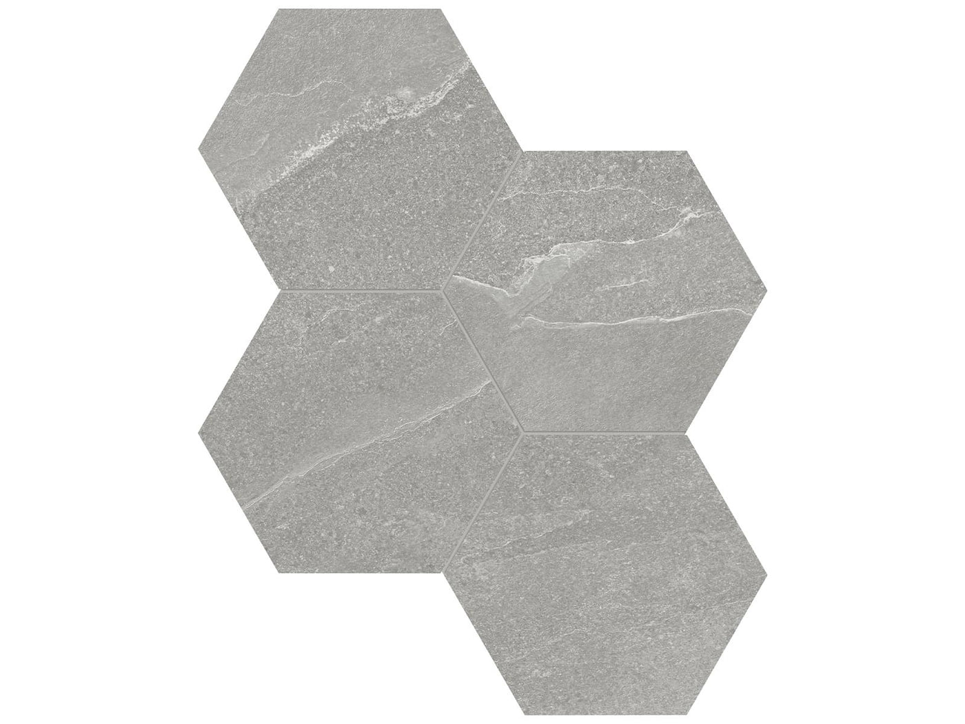 Anatolia Nord 6" Hexagon 9.96" x 11.5" Porcelain Mosaic