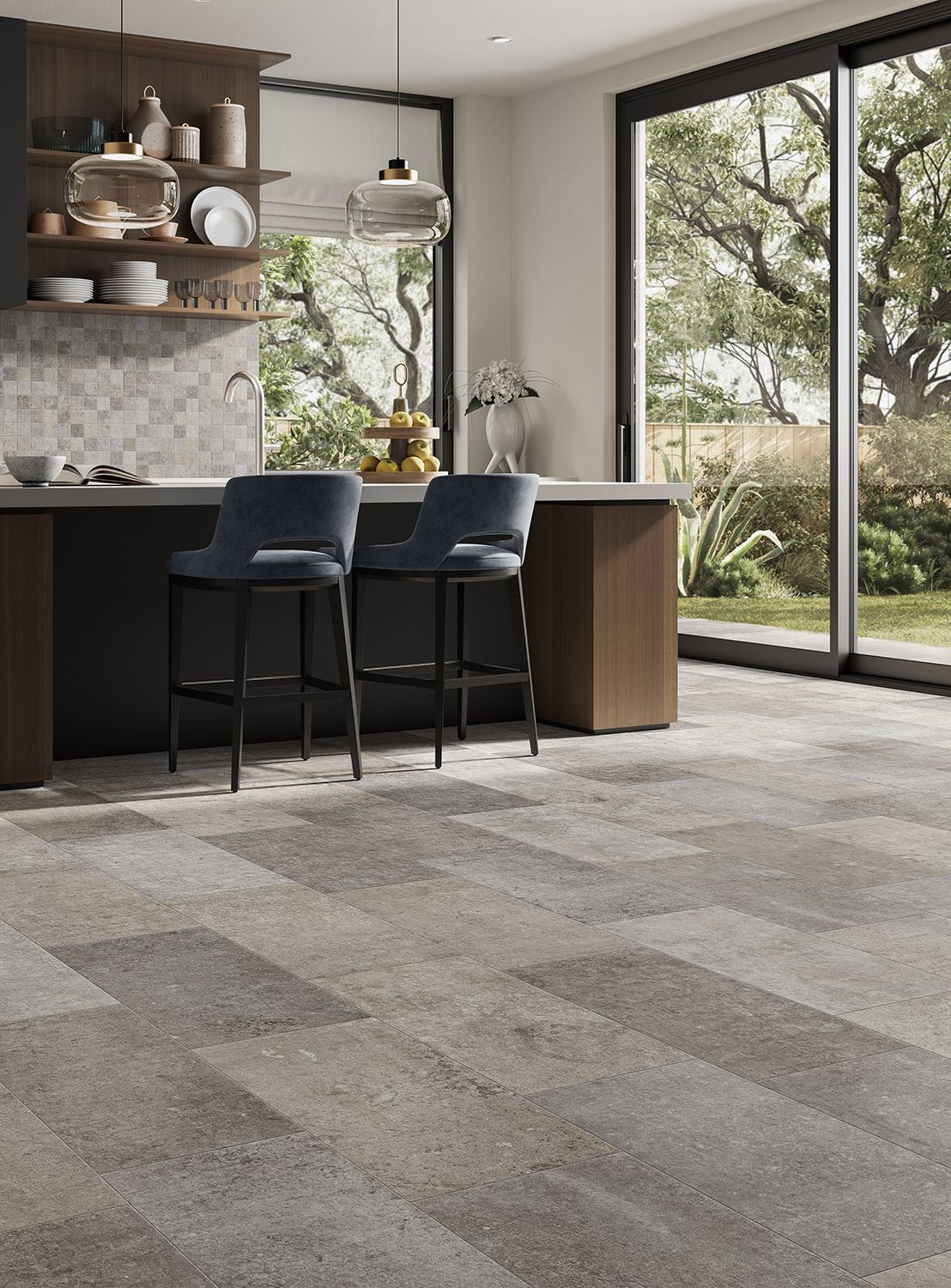 Panaria Ceramica Home 12" x 12" Porcelain Mosaic