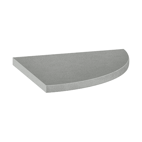 Anatolia Marmiline 8.9" Corner Shelf