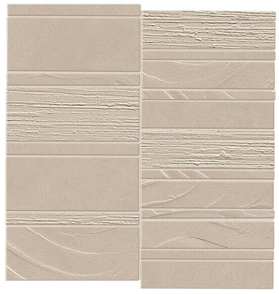 Happy Floors B-Natural Trace 11.5" x 11.75" Ceramic Mosaic