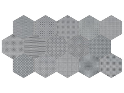 Anatolia Tapestri Hex Blend 8.5" x 9.84" Porcelain Tile