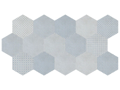 Anatolia Tapestri Hex Blend 8.5" x 9.84" Porcelain Tile
