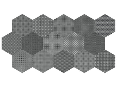 Anatolia Tapestri Hex Blend 8.5" x 9.84" Porcelain Tile